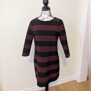 Black and red striped Zara dress
